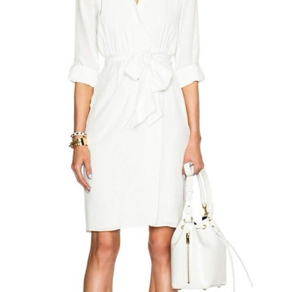 NWT Alice + Olivia White Summer Dress / MSRP $368!! / Size 6